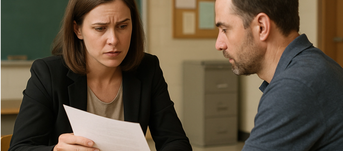 Reclamações típicas da escola